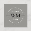 Search for circular business cards Modern