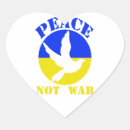 Search for peace heart stickers No war