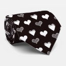 Search for black heart ties Elegant