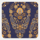 Search for floral paisley pattern stickers Illustration