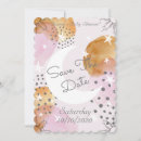 Search for kids birthday save the dates Pink
