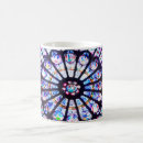 Search for stained glass window coffee mugs Notre dame cathedral