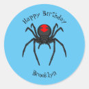 Search for scary spider stickers Black widow