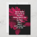 Search for red hot invitations Floral