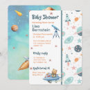 Search for rocket ship baby shower invitations Stars