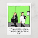 Search for optometrists postcards Eye exam