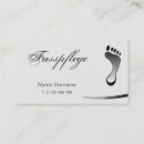Search for problem business cards Feet