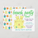 Search for sand castle invitations Summer