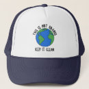 Search for blue planet hats Pollution