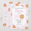 Search for milk and cookies invitations Girl