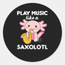 Search for sax player stickers Wind instrument