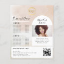 Search for femininity flyers Makeup artist