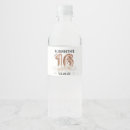 Search for rose gold water bottle labels Sweet 16