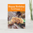 Search for fungi birthday cards Woodland