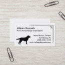 Search for black lab business cards Modern