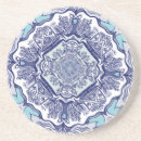 Search for blue ceramic coasters Design