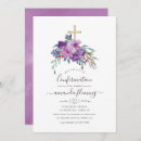 Search for purple confirmation invitations Watercolor
