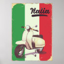 Search for vintage scooter posters Italia