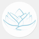 Search for lotus flower stickers Blue