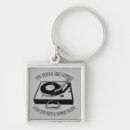 Search for record player key rings Deejay