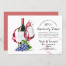 Search for anniversary dinner invitations Celebration