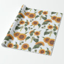Search for sunflower wrapping paper Bridal shower