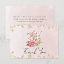 Search for bridal tea thank you cards Watercolor floral
