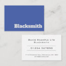 Search for blacksmith business cards Farrier