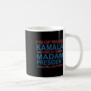 Search for pronounced mugs Harris for president