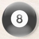 Search for billiards coasters 8 ball