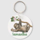 Search for sloths key rings Sloth lover
