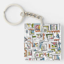 Search for modern art key rings Watercolor