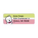 Search for westie return address labels West highland