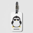 Search for penguin luggage tags Illustration
