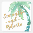 Search for watercolor palm tree stickers Beach