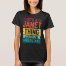 Search for janet tshirts Understand