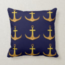 Search for navy and gold cushions Nautical