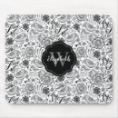 Search for floral pattern elegant mousepads Chic