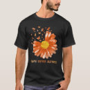 Search for multiple sclerosis butterfly tshirts Orange