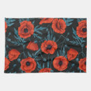 Search for red poppy tea towels Pattern