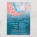 Search for mermaid baby shower invitations Little