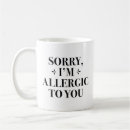 Search for allergies mugs Allergic