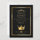 Search for royal prince birthday invitations Baby