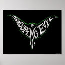 Search for evil creatures Typography