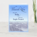Search for eagle thank you cards Honour