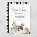 Search for winter baby invitations Watercolor