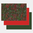 Search for mistletoe wrapping paper Traditional