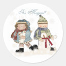 Search for winter snow stickers Snowman