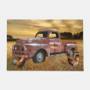 Search for farm doormats Red truck