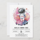 Search for astronaut invitations Pink